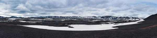 Caldera alanının panoramik görünümü — Stok fotoğraf