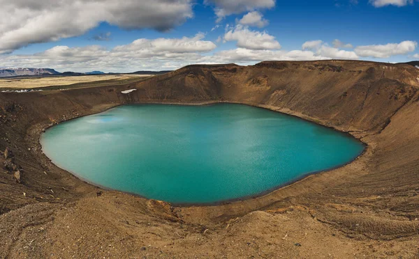 Volcano crater Viti — Stock Photo, Image
