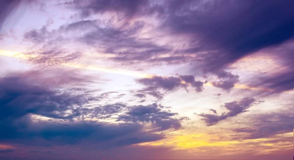 Vzor oblohy západu slunce — Stock fotografie