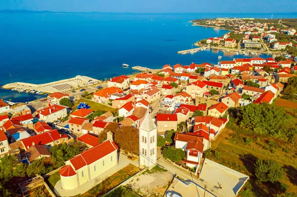 Petrcane village, Croatia — Stock Photo, Image