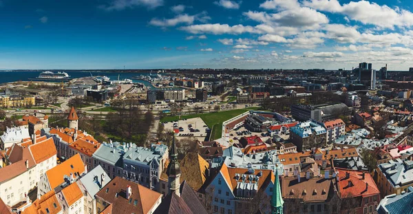 Old Tallinn panorama — Stock Photo, Image