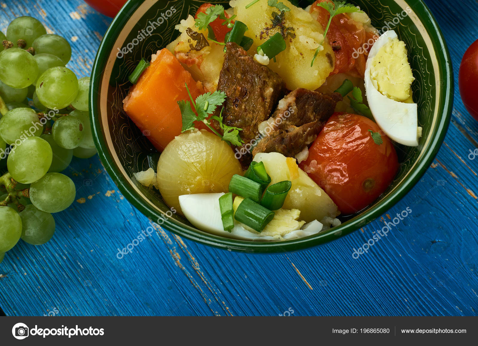 Узбекское блюдо с бараниной и овощами — pic 10