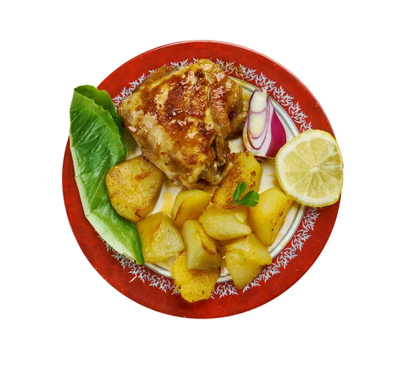 Portuguese assado - Portuguese Roast Chicken