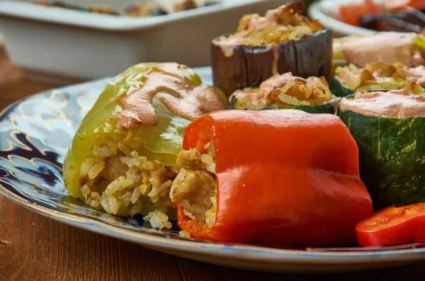 Xorcis tolma stuffed vegetables , Georgian cuisine