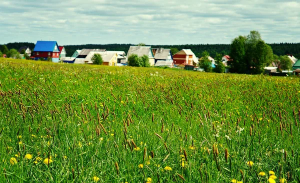 North Russian village.