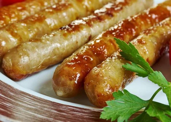 Grillwurst -German  Grilled Sausage With Natural Pork Sausage Skin