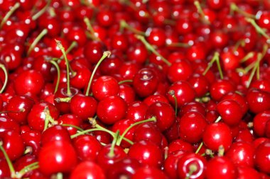 Kiraz backgroundred olgun lezzetli kiraz arka plan