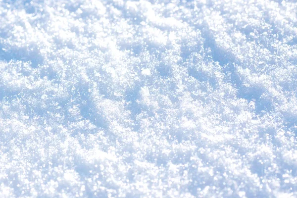 Mrazivé Zimy Bílý Prachovým Sněhem — Stock fotografie