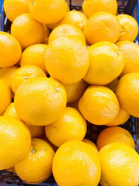 Fresh Mandarin Oranges Texture Closeup — Stock Photo, Image