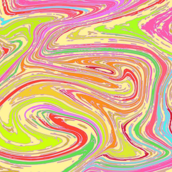 Mise Page Avec Beau Fond Liquide Fantaisie Couleur Vecteur Illustration — Image vectorielle