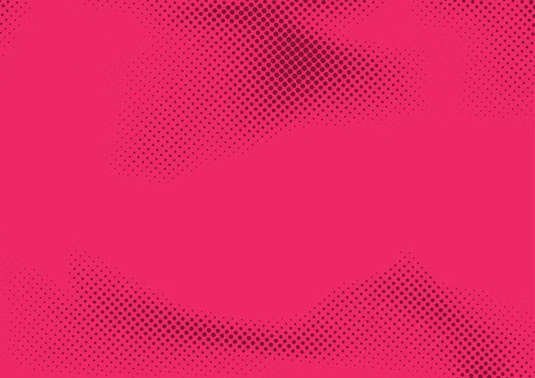 Pink Abstract Halftone Pattern Old Style Background Vector Illustration — Stock Vector