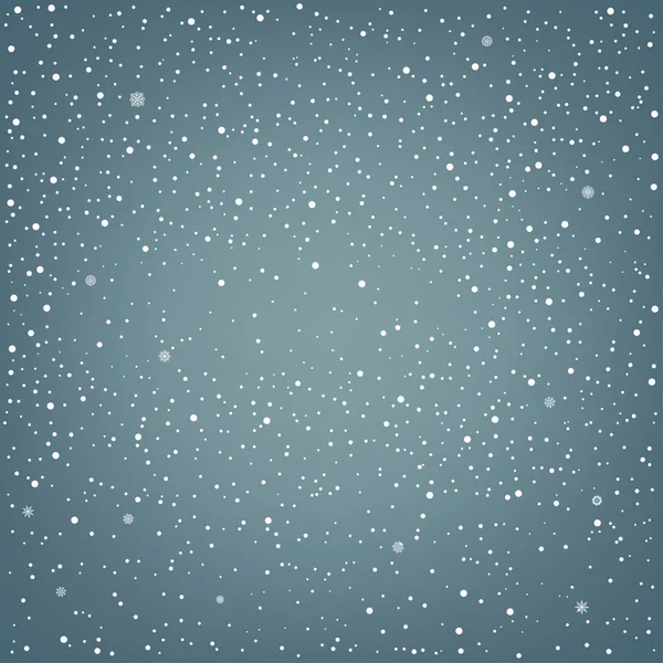 Nevicate inverno sfondo — Vettoriale Stock