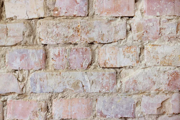 Brick wall repair old decor — Stock Photo, Image