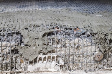 Beton Vakfı takviye onarım. Yapı mimari kafes