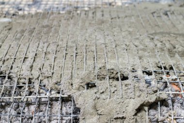 Foundation reinforcement repair. Construct architecture lattice