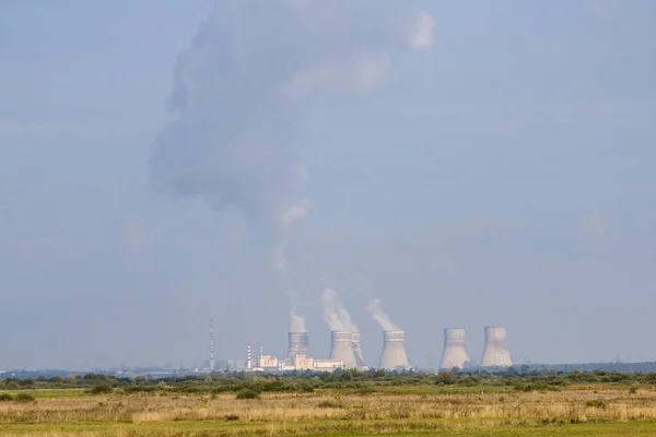 Radiation nuclear station like Chernobyl — Stock Photo, Image