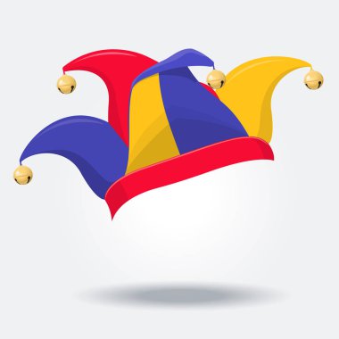 Fatura üzerinde beyaz renkli şakacı şapka