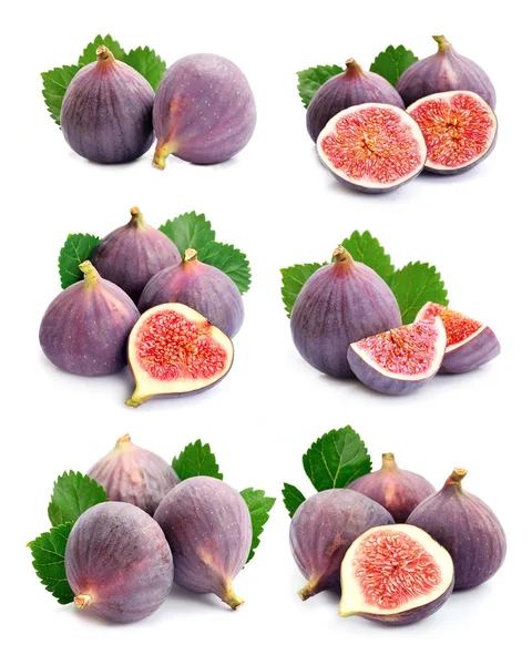 Set van vijgen vruchten — Stockfoto