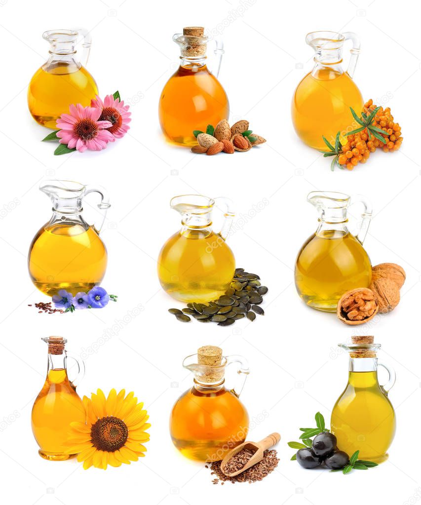 Collection of oil.