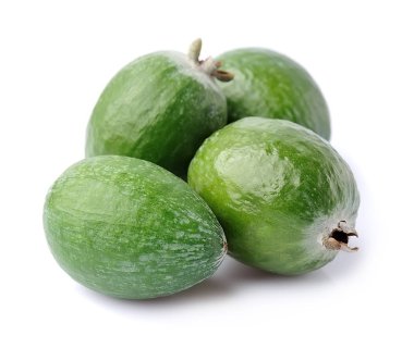 Tropikal meyve feijoa.