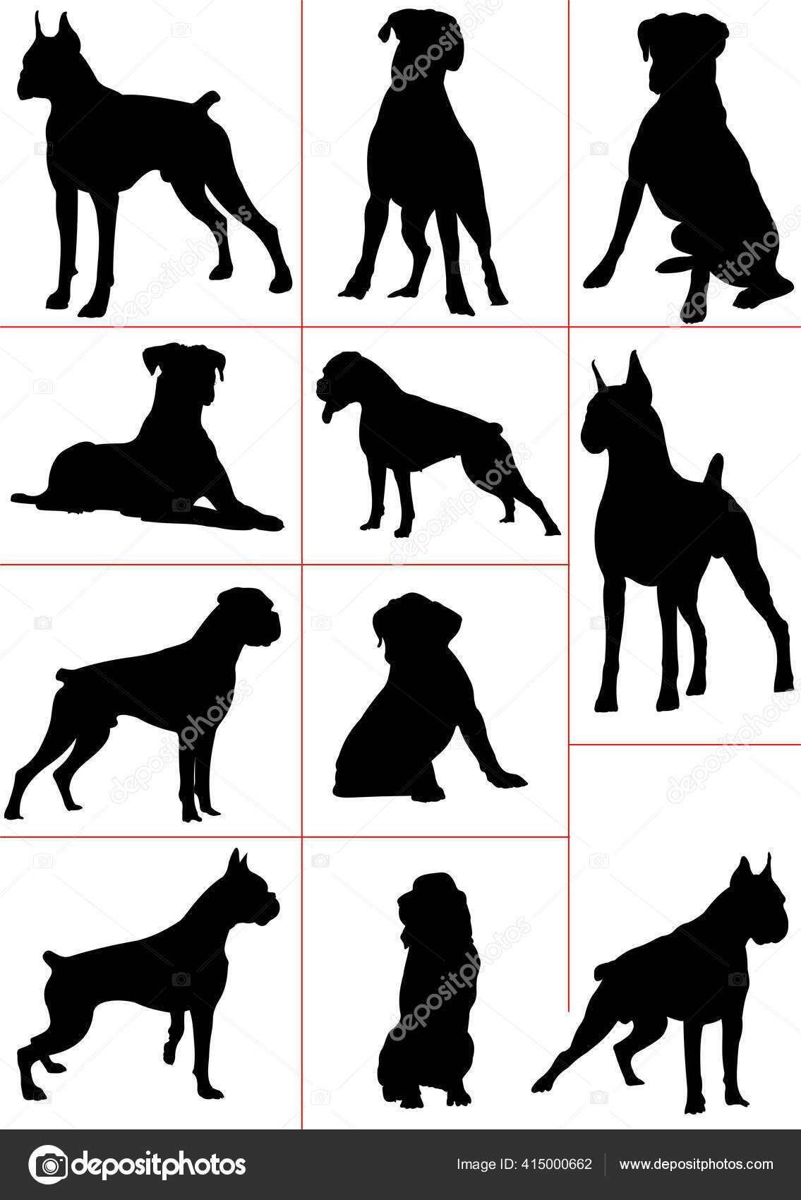 犬のb Wシルエット デザイナーのためのベクトルイラスト ストックベクター C Leonido 犬のb Wシルエット デザイナーのためのベクトルイラスト ストックベクター C Leonido