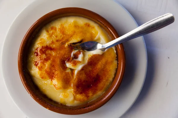 Crema catalana - Nachtisch aus Katalonien — Stockfoto