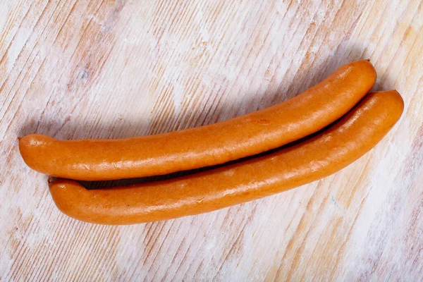 Salsichas finas checas — Fotografia de Stock
