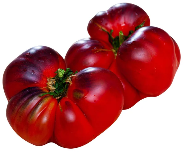 Свежие органические помидоры — стоковое фото