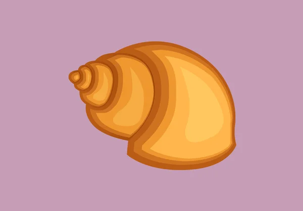 Sea Shell Een Geïsoleerde Achtergrond Voor Herinneringen Aan Vakantie Zee — Stockfoto