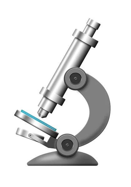 Microscopio Dispositivo Para Aumentar Estudiar Diversos Organismos Enfermedades —  Fotos de Stock