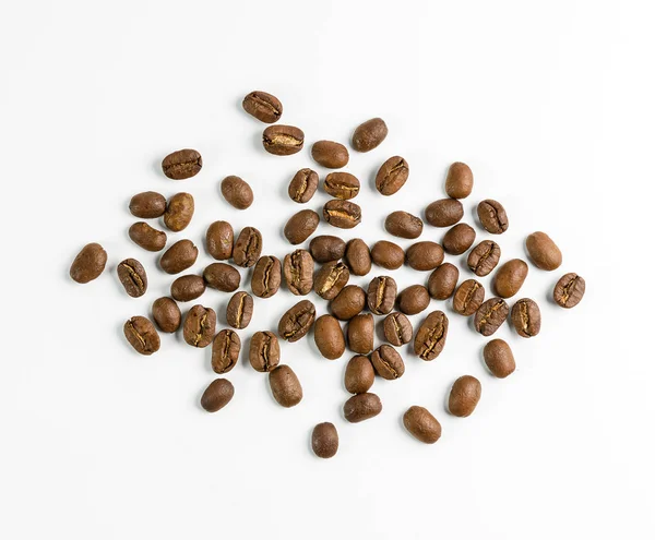 Coffee Beans White Background — Stock Photo, Image