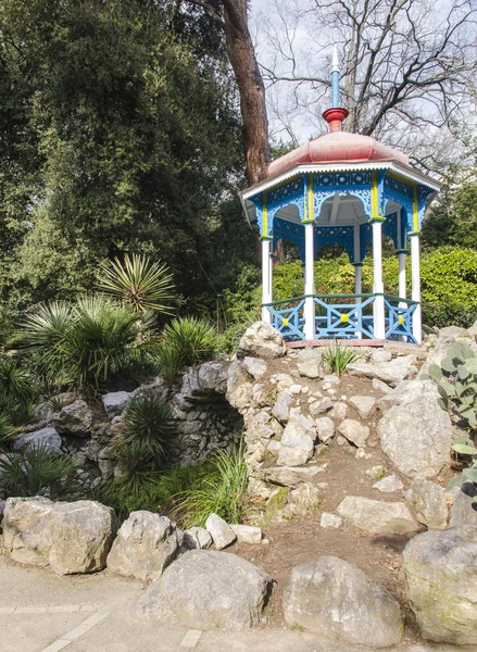 Pavilion Botanical Garden Stones — Stock Photo, Image
