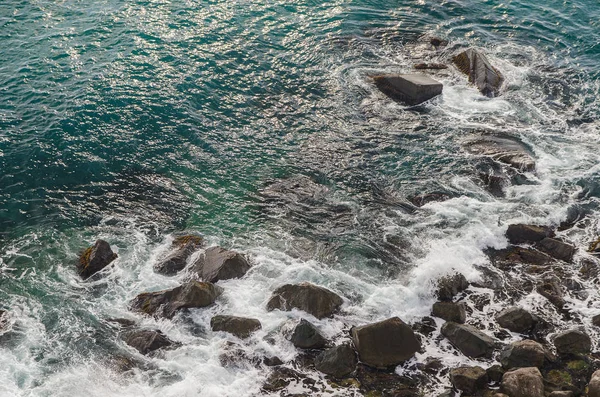 Surf Onde Gotta Sulla Costa Del Mare — Foto Stock