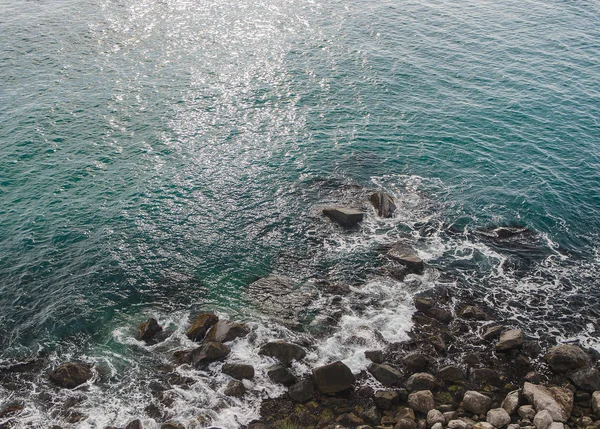 Surf Onde Gotta Sulla Costa Del Mare — Foto Stock