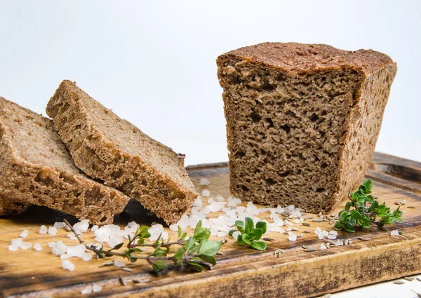 Pane fatto in casa con spezie — Foto Stock