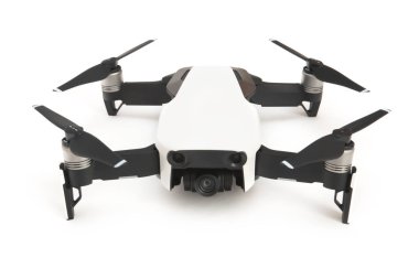 Küçük dron. Yalıtılmış nesne. Tasarım öğesi. 