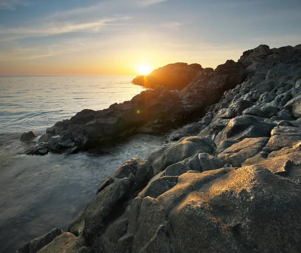 Hermoso Paisaje Marino Composición Naturaleza — Foto de Stock