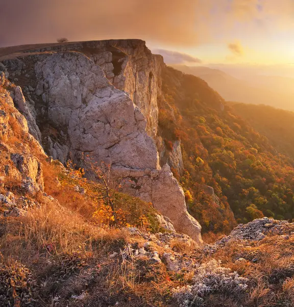 Dağ Panorama Manzara Doğanın Kompozisyon — Stok fotoğraf
