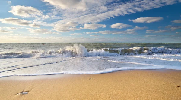 Bela Paisagem Costeira Praia Composição Natural — Fotografia de Stock