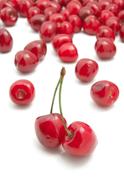 Group Sweet Cherries Element Design — Stock Photo, Image