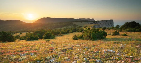 Paysage Montagneux Composition Nature — Photo