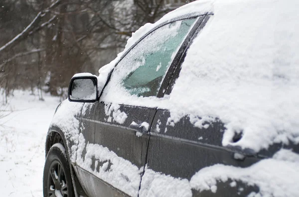 Coche Nieve Elemento Diseño — Foto de Stock