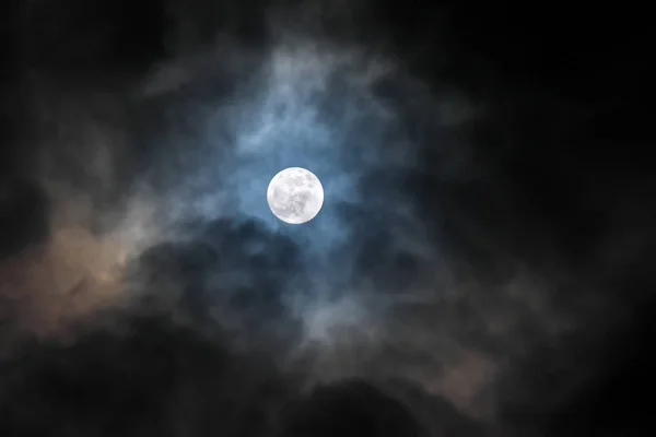 Moon Light Night Sky Nature Scene — Stock Photo, Image