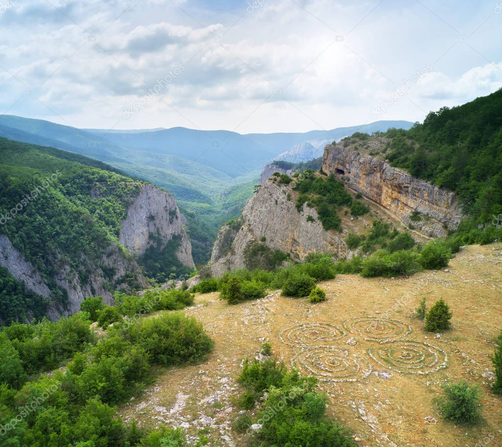 Grand Canyon of Crimea. 