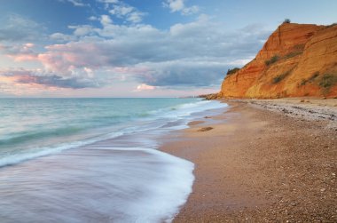 Güzel deniz manzarası doğa 