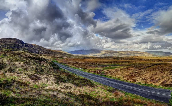 Βουνά Derryveagh Στο County Donegal Ιρλανδία Ομορφιά Πρωινό Τοπίο — Φωτογραφία Αρχείου