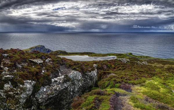 Acantilados Slieve League Condado Donegal Irlanda — Foto de Stock