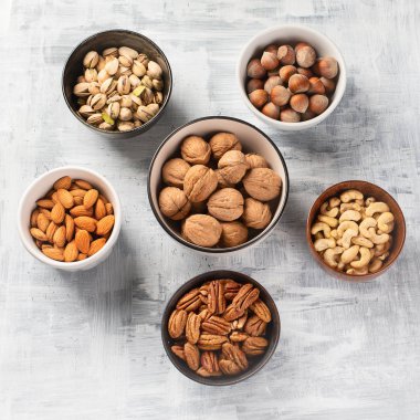 Masada kase fındık çeşitleri. Sağlıklı gıda.