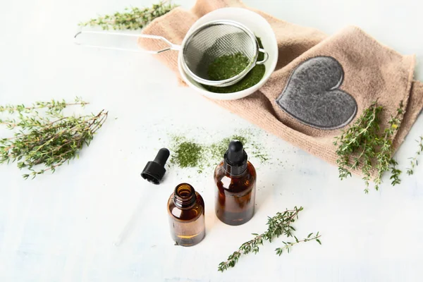 Kekik esans dal taze kekik ile