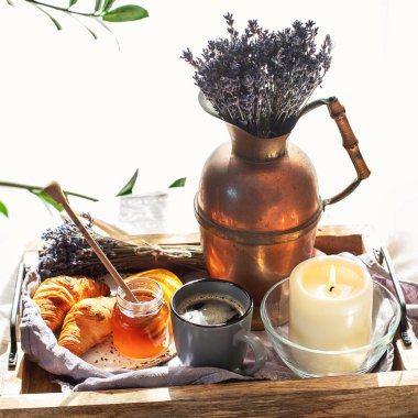 Kahvaltı Masası. seçici odak